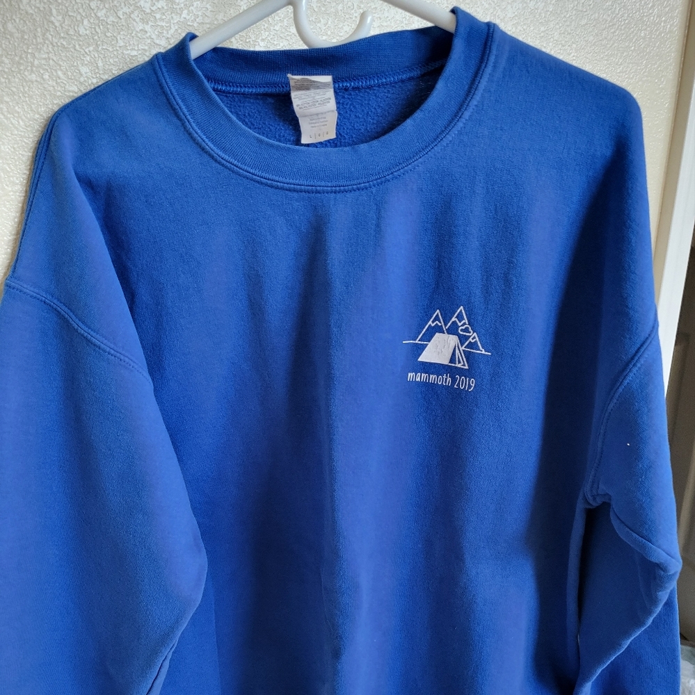 Blue Sweat Shirt - L
